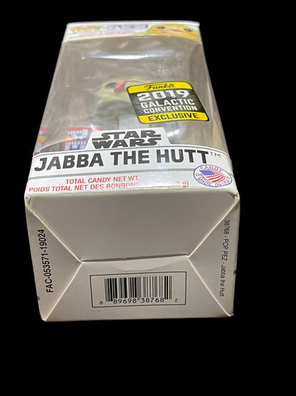 2019 Funko Pop and Pez Star Wars Jabba The Hutt Galactic Con Exclusive