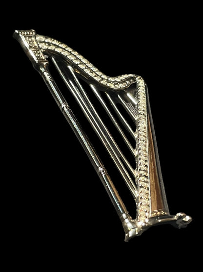 Vintage Givenchy Harp Brooch Pin