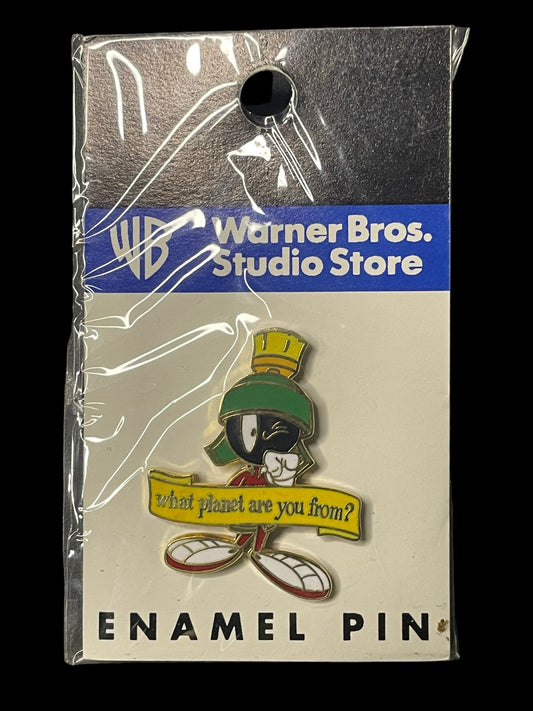 Warner Bros Marvin The Martian Enamel Pin