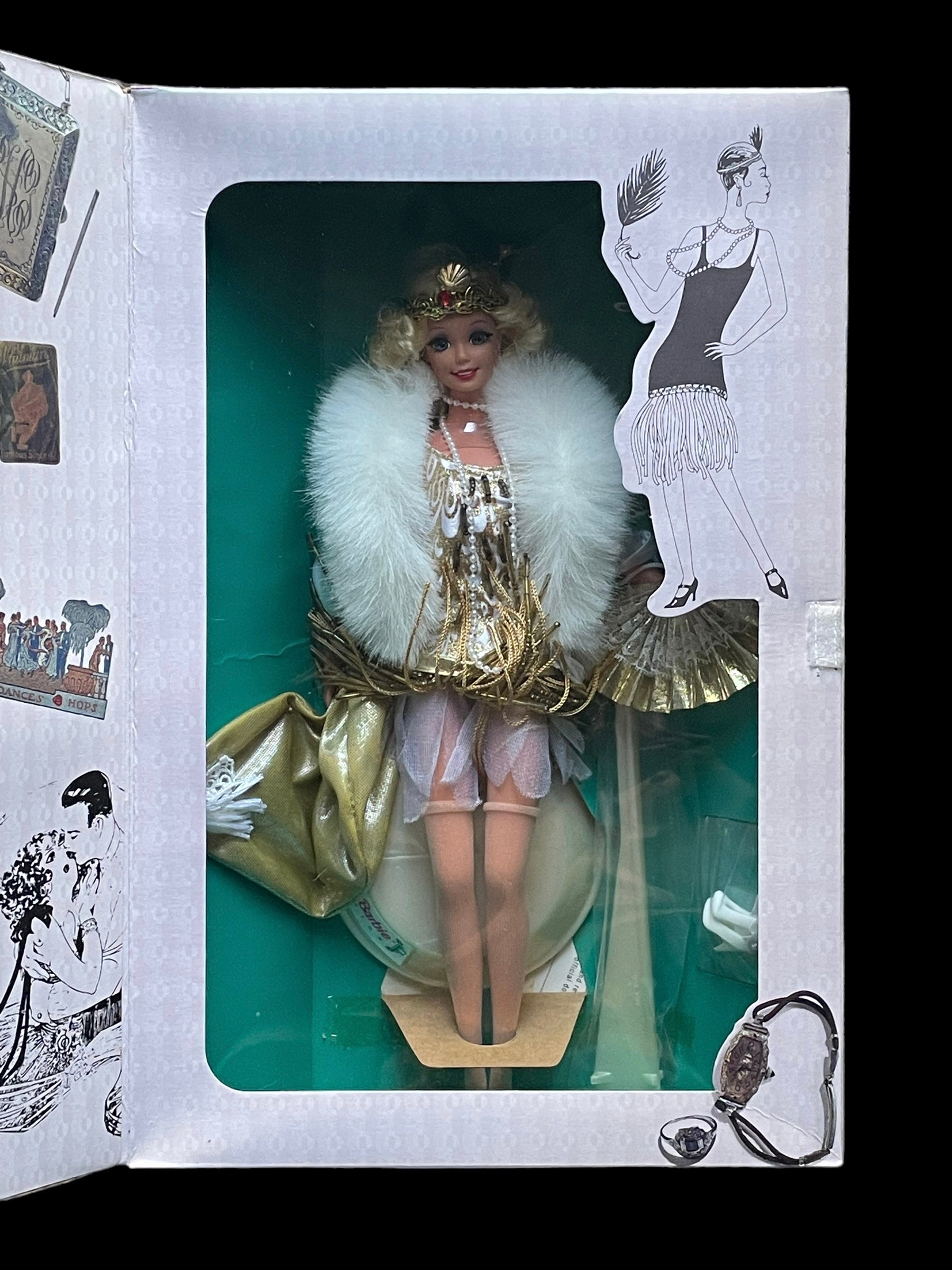 1920 flapper barbie online value