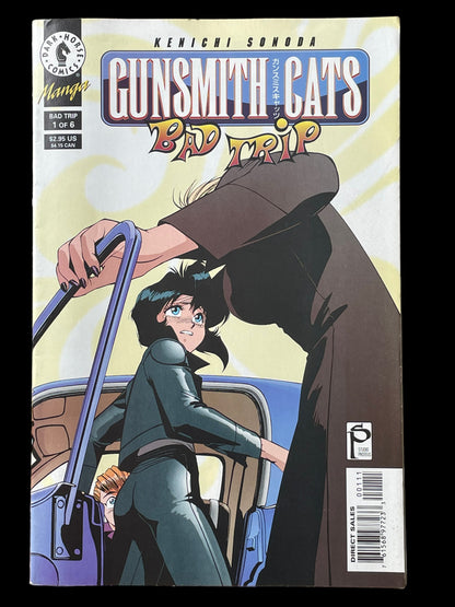 Gunsmith Cats: Bad Trip Complete Set of 1 to 6 Dark Horse Comics Books