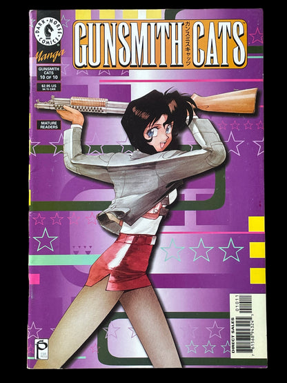 Gunsmith Cats Complete Set of 1 to 10 Dark Horse Comics Book