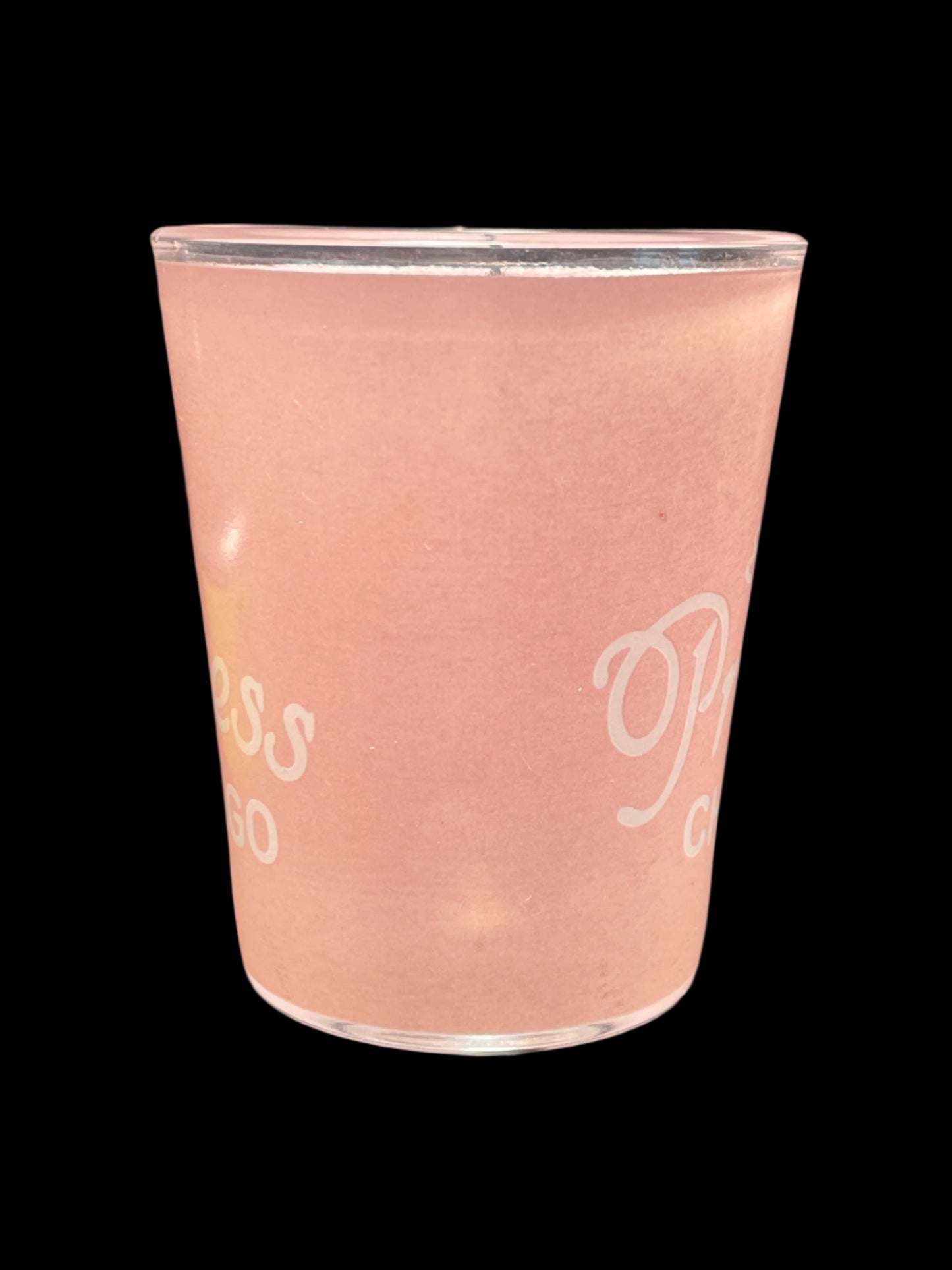 Crown Princess Chicago Pink Souvenir Shot Glass