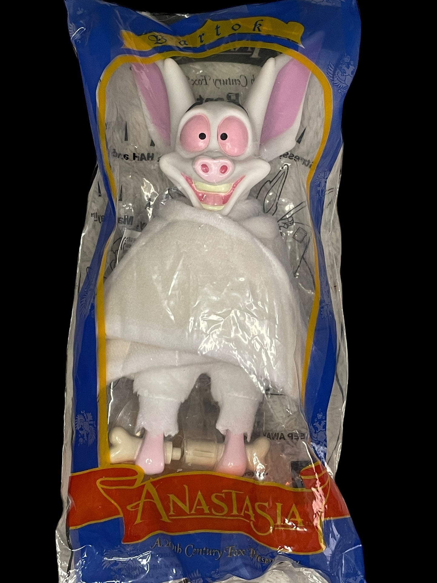 1997 Disney Anastasia & Bartok Burger King Toys Set New