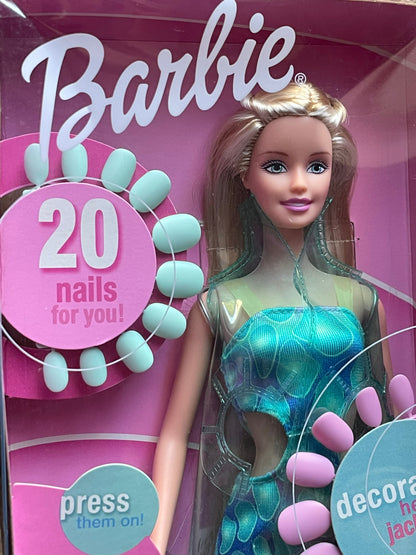 2001 Mattel Amazing Nails Barbie Doll 53379