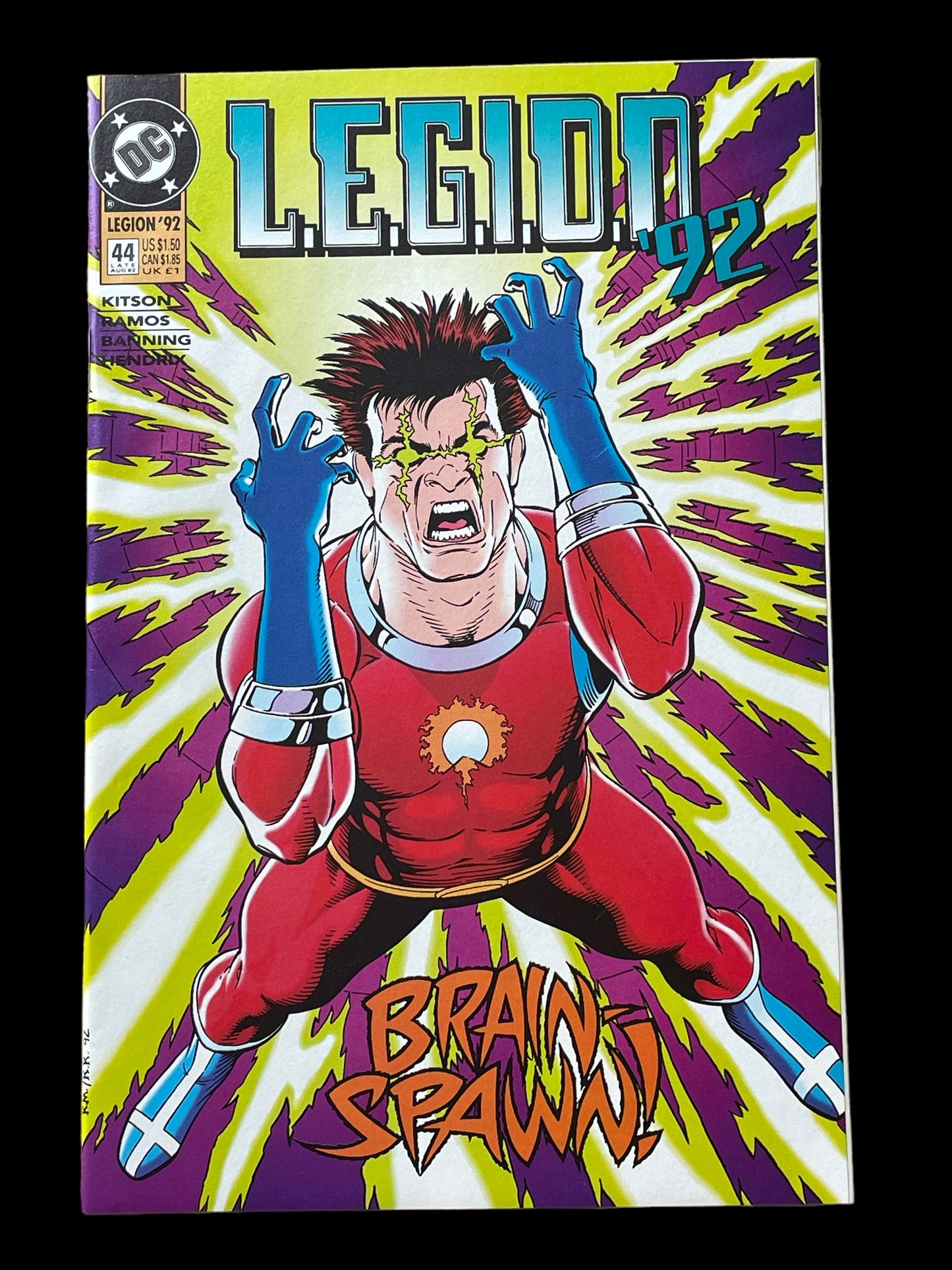 Legion L.E.G.I.O.N '92 #44 Late Aug 1992 DC Comics Book