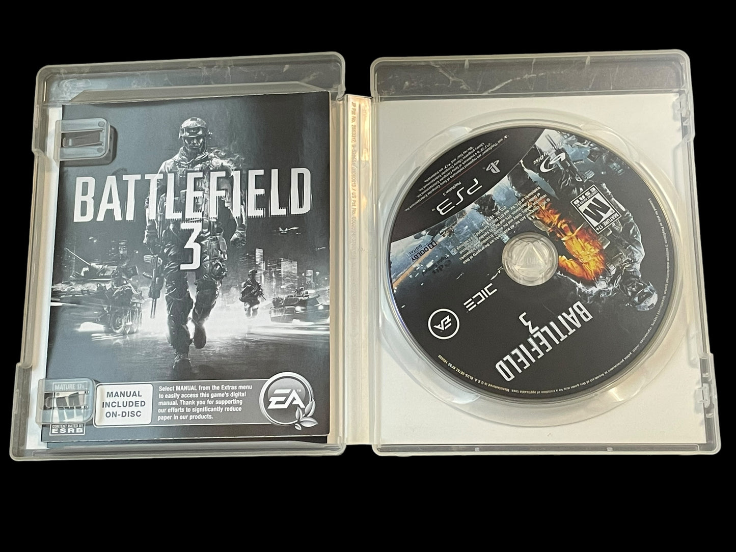 2011 Battlefield 3 Sony PS3 Playstation 3 Complete Game