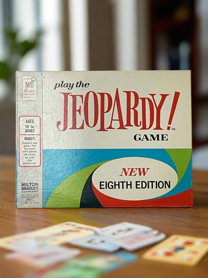 1964 Jeopardy Eighth Edition Board Game