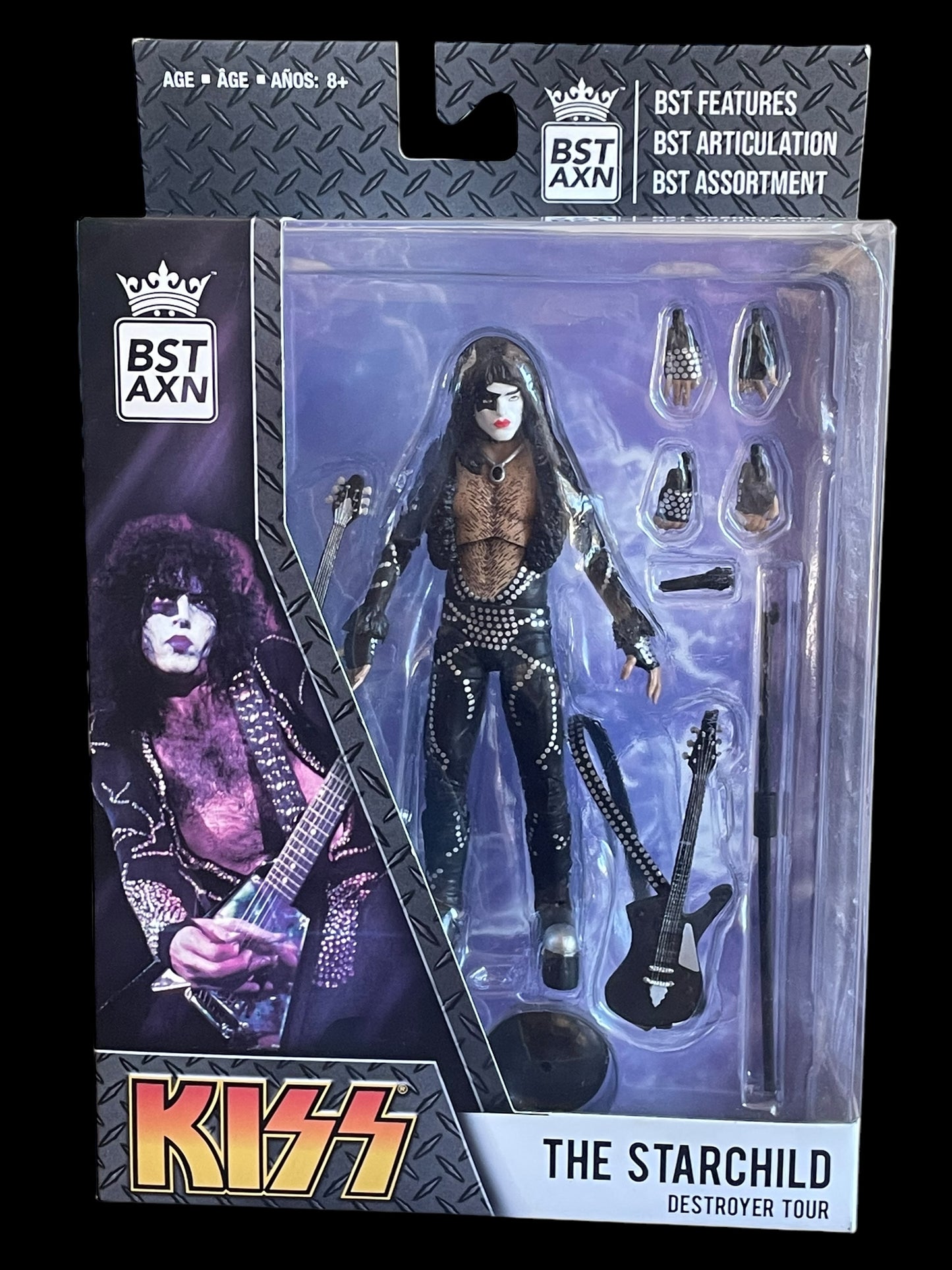 BST AXN KISS The Starchild Destroyer Tour 6" Action Figure