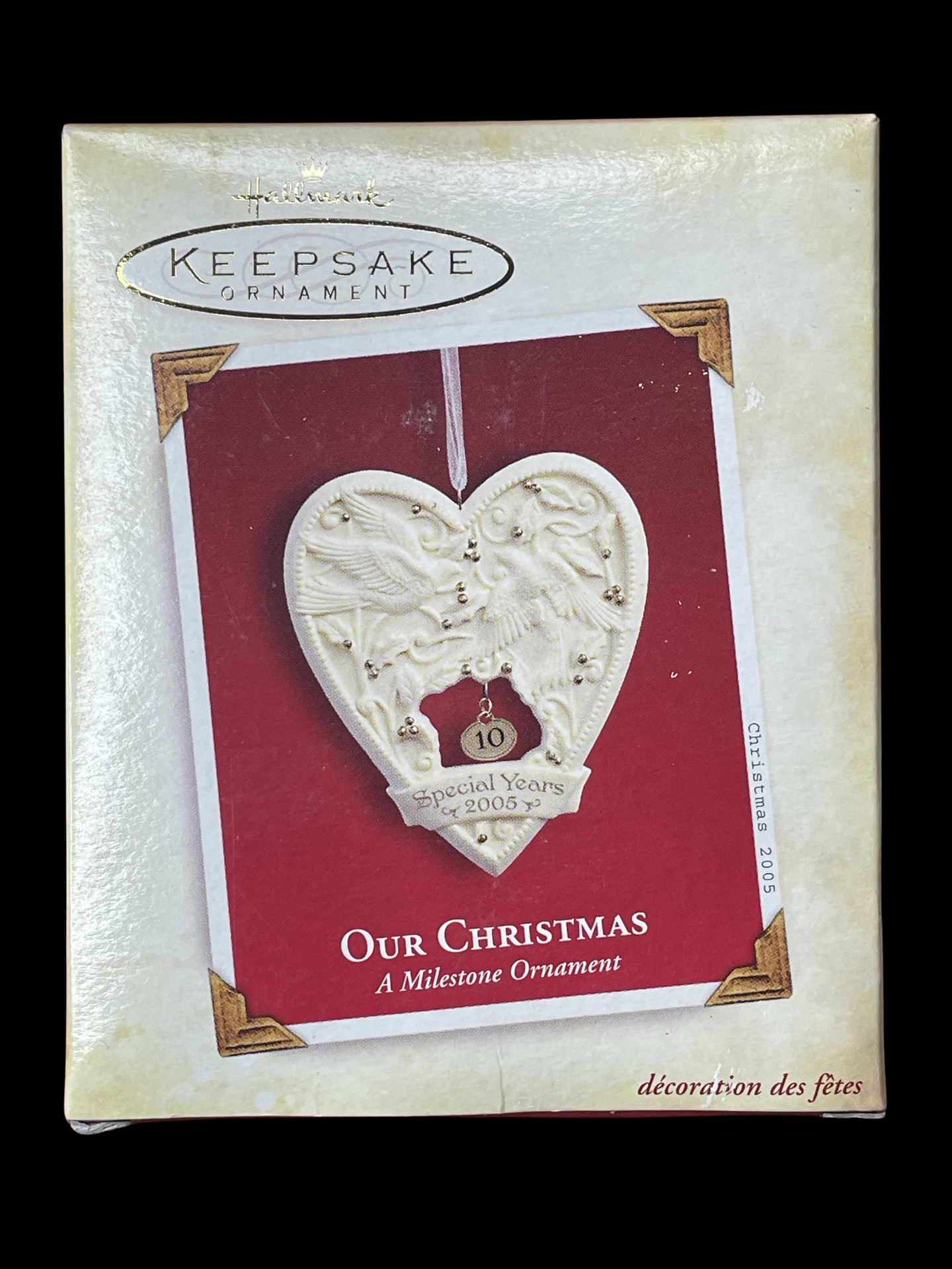 2005 Hallmark Keepsake Ornament Our Christmas A Milestone Ornament