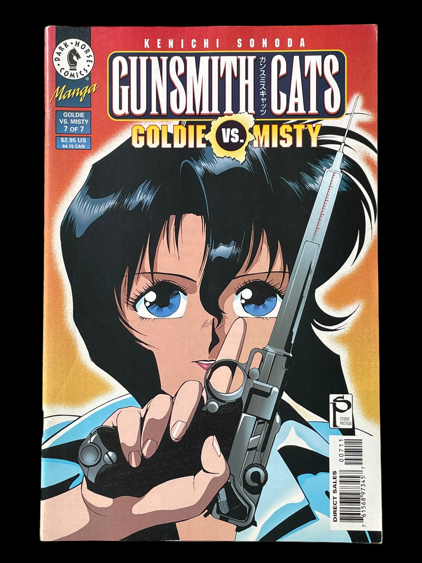 Gunsmith Cats: Goldie vs Misty #7 May 1998 Dark Horse Comics Book