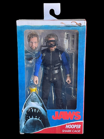 NECA Jaws Matt Hooper Shark Cage 8" Action Figure