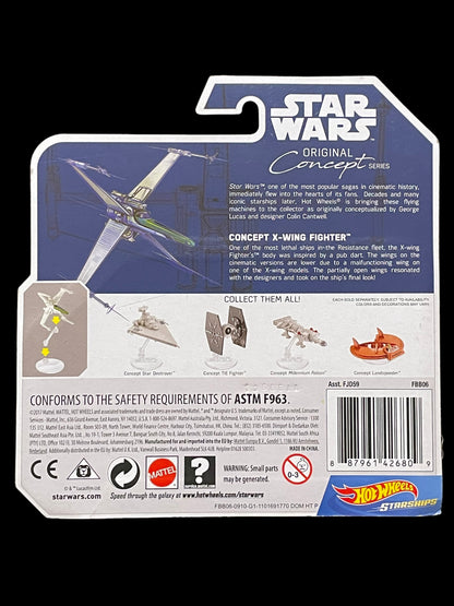 2017 Hot Wheels Star Wars Original Concept Series Concept X-Wing Fighter 3 of 5