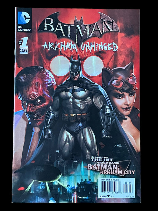 Batman Arkham Unhinged #1 June 2012 DC Comics Book