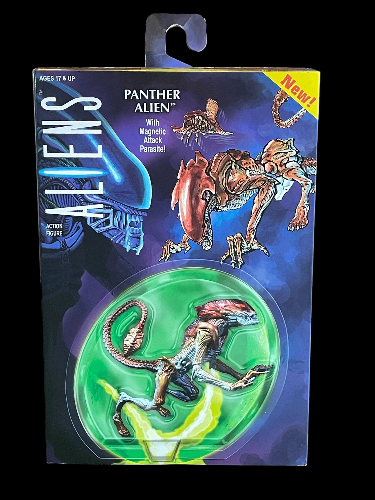 NECA Aliens Panther Alien Action Figure New