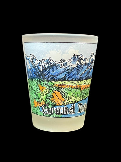 Grand Teton National Park Shot Glass