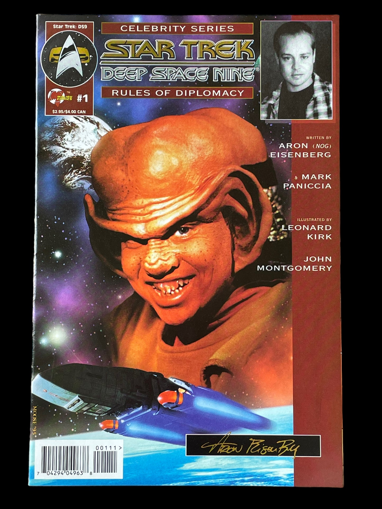 Star Trek: Deep Space Nine Celebrity Series #1 Aug 1995 Malibu Comics Book