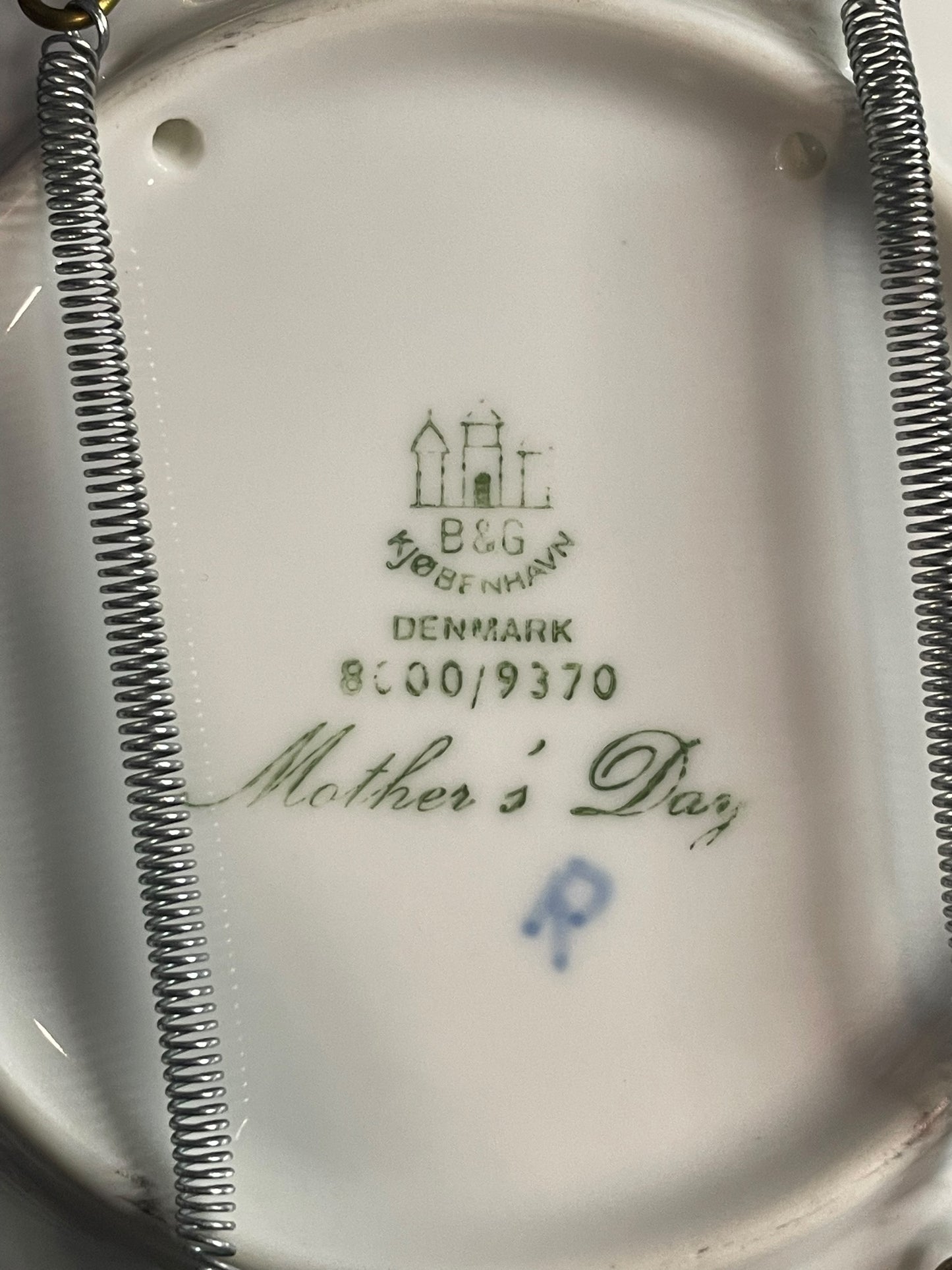 Bing Grondahl Mors Dag 1970 Mother's Day Plate