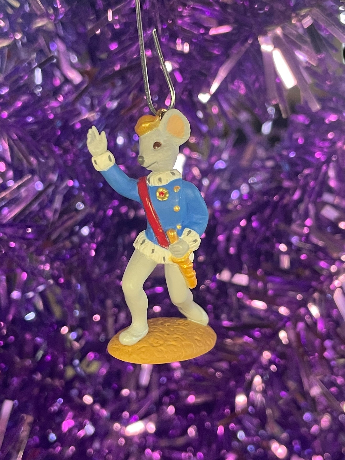 1999 Hallmark Keepsake Ornament Mouse King The Nutcracker Ballet #4 Miniature