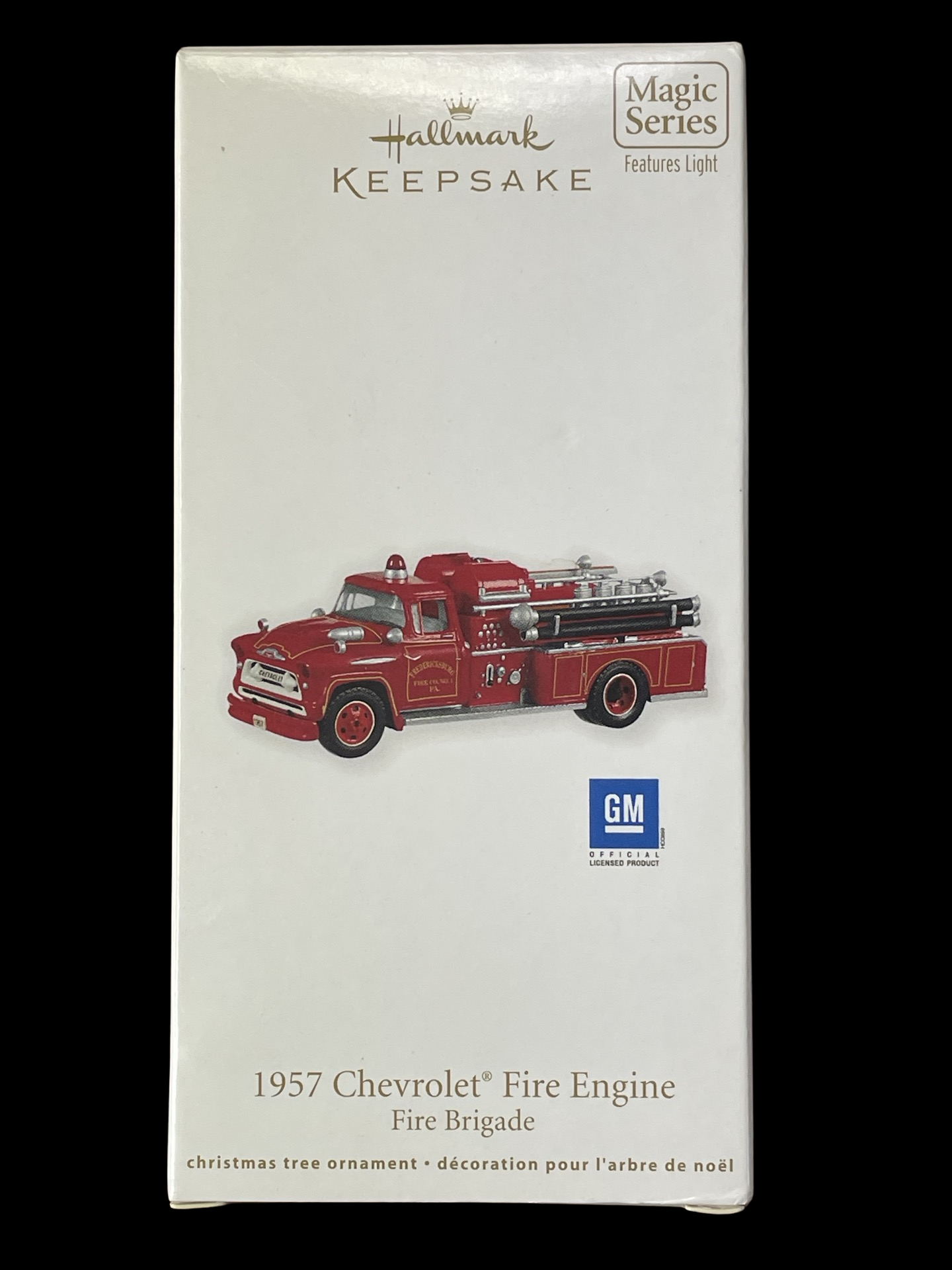 2011 Hallmark Keepsake Ornament 1957 Chevrolet Fire Engine, Fire Brigade #9