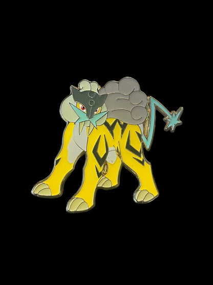 2017 Raikou Pokémon Official Enamel Collectible Pin