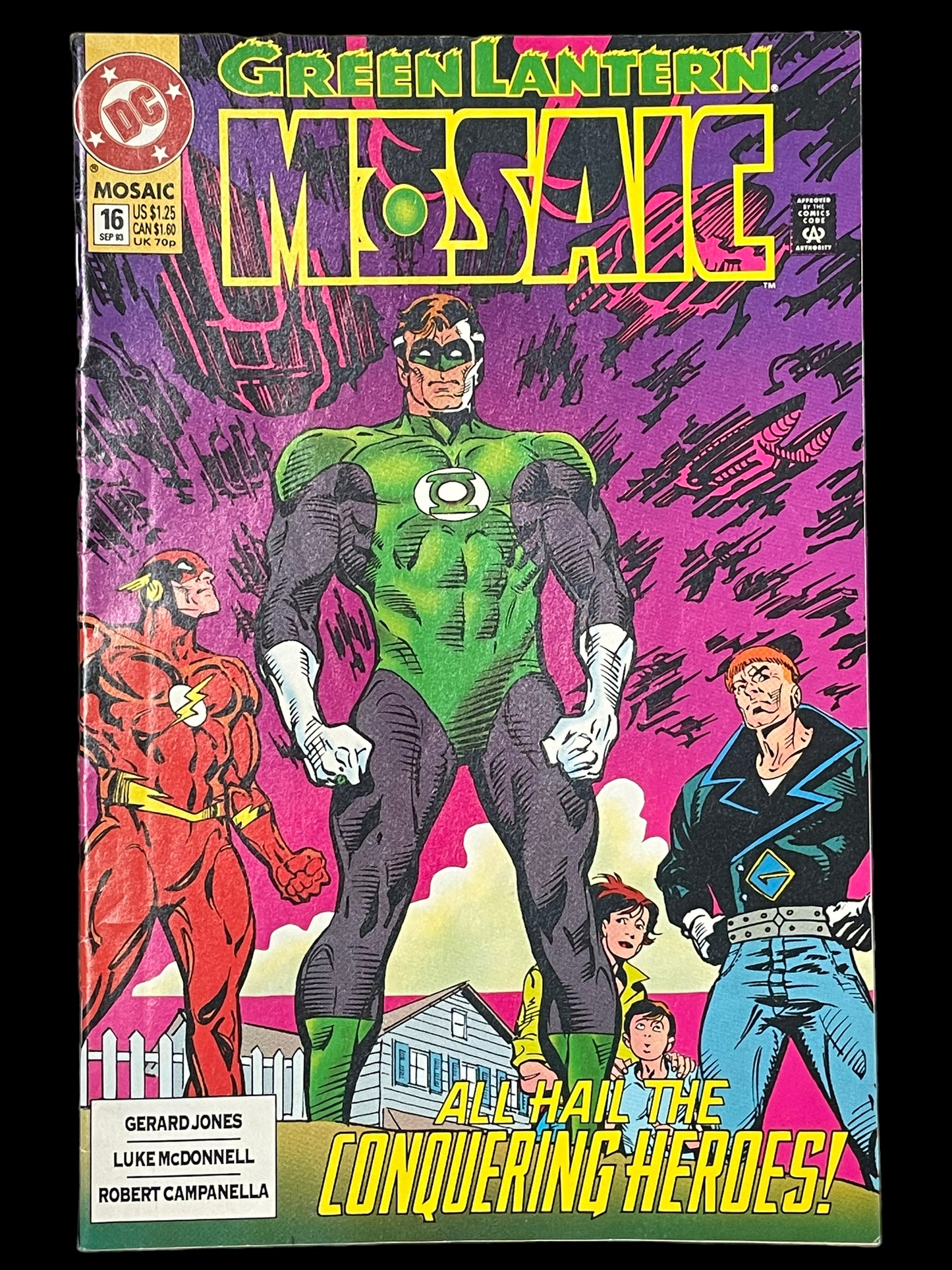 Green Lantern: Mosaic #16 Sept 1993 DC Comics Book