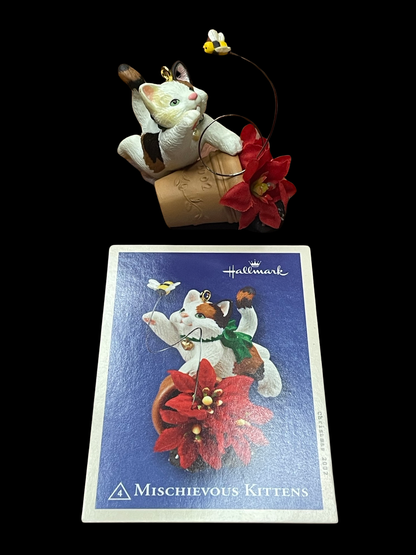 2002 Hallmark Keepsake Ornament Mischievous Kittens #4