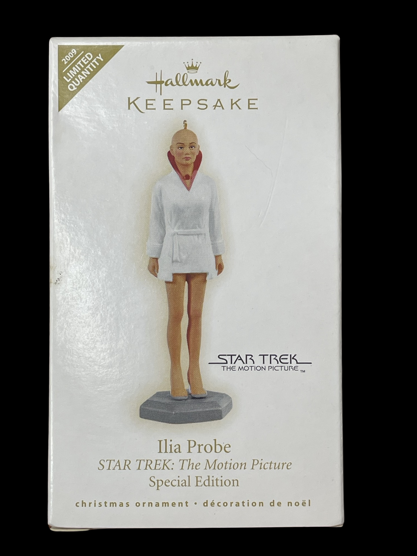 2009 Hallmark Keepsake Ornament Lieutenant Ilia Probe, Star Trek