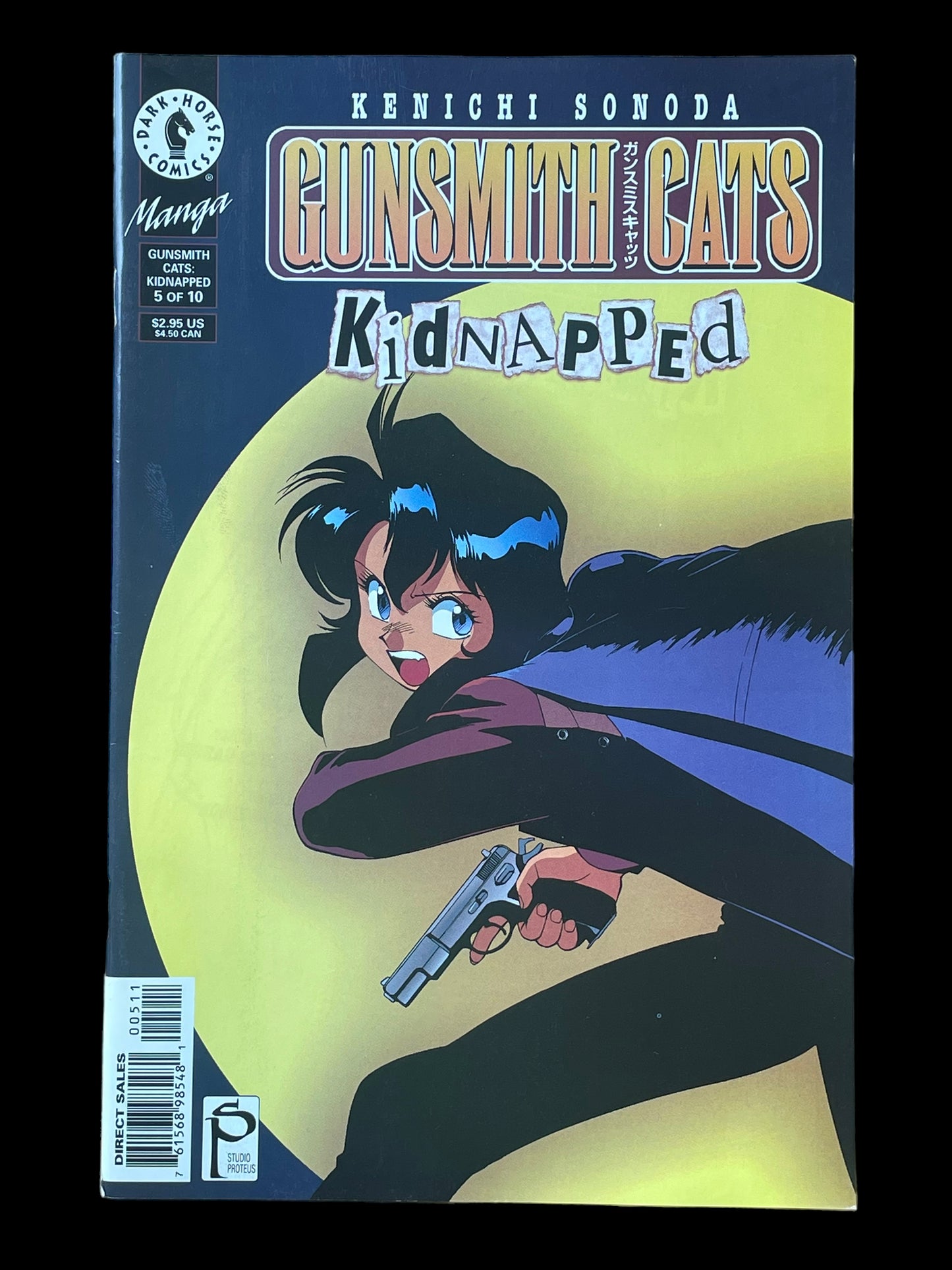 Gunsmith Cats: Kidnapped #5 March 2000 Dark Horse Comics Book