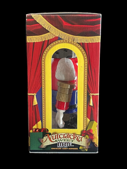 Official Limited Edition Holiday Collectible M&M Red Nutcracker Sweet Candy Dispenser