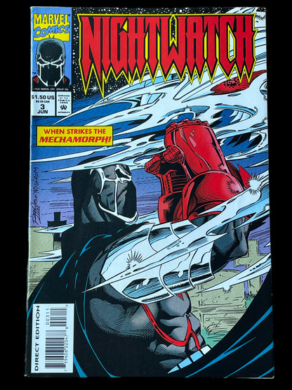 Nightwatch #3 June 1994 Marvel Comics Book