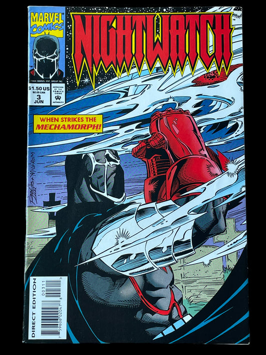 Nightwatch #3 June 1994 Marvel Comics Book