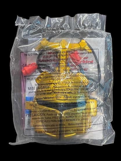 1996 BeetleBorgs Metallix Chromium Gold BeetleBorg Covert Compact McDonald's Happy Meal Toy