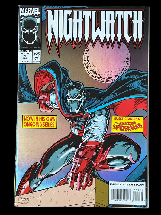 Nightwatch #1 April 1994 Foil Cover Marvel Comics Book