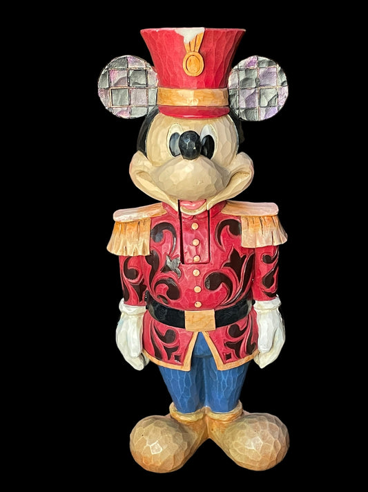 Walt Disney Showcase Jim Shore Mickey Mouse Salutations Nutcracker #4027918