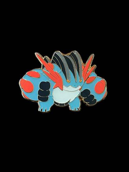 2015 Mega Swampert Pokemon Official Enamel Collectible Pin