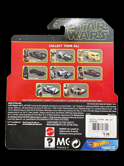 2017 Hot Wheels Star Wars Character Cars Rey