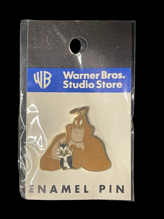 1997 Warner Bros Marc and Pussyfoot Enamel Pin