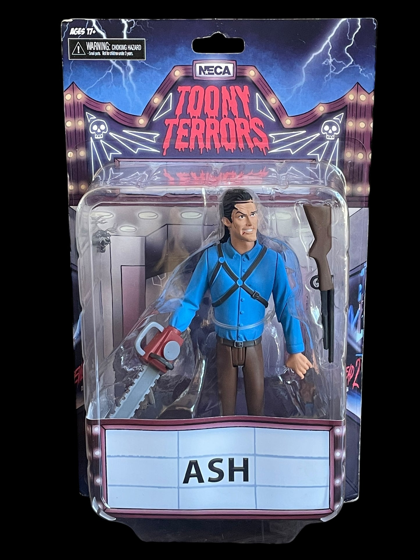 NECA Toony Terrors Evil Dead 2 Dead by Dawn Ash 6" Action Figure