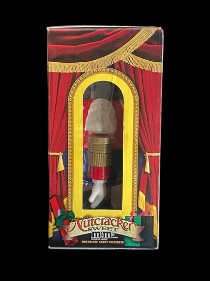 Official Limited Edition Holiday Collectible M&M Red Nutcracker Sweet Candy Dispenser