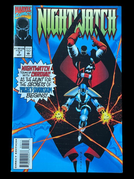 Nightwatch #7 Oct 1994 Marvel Comics Book