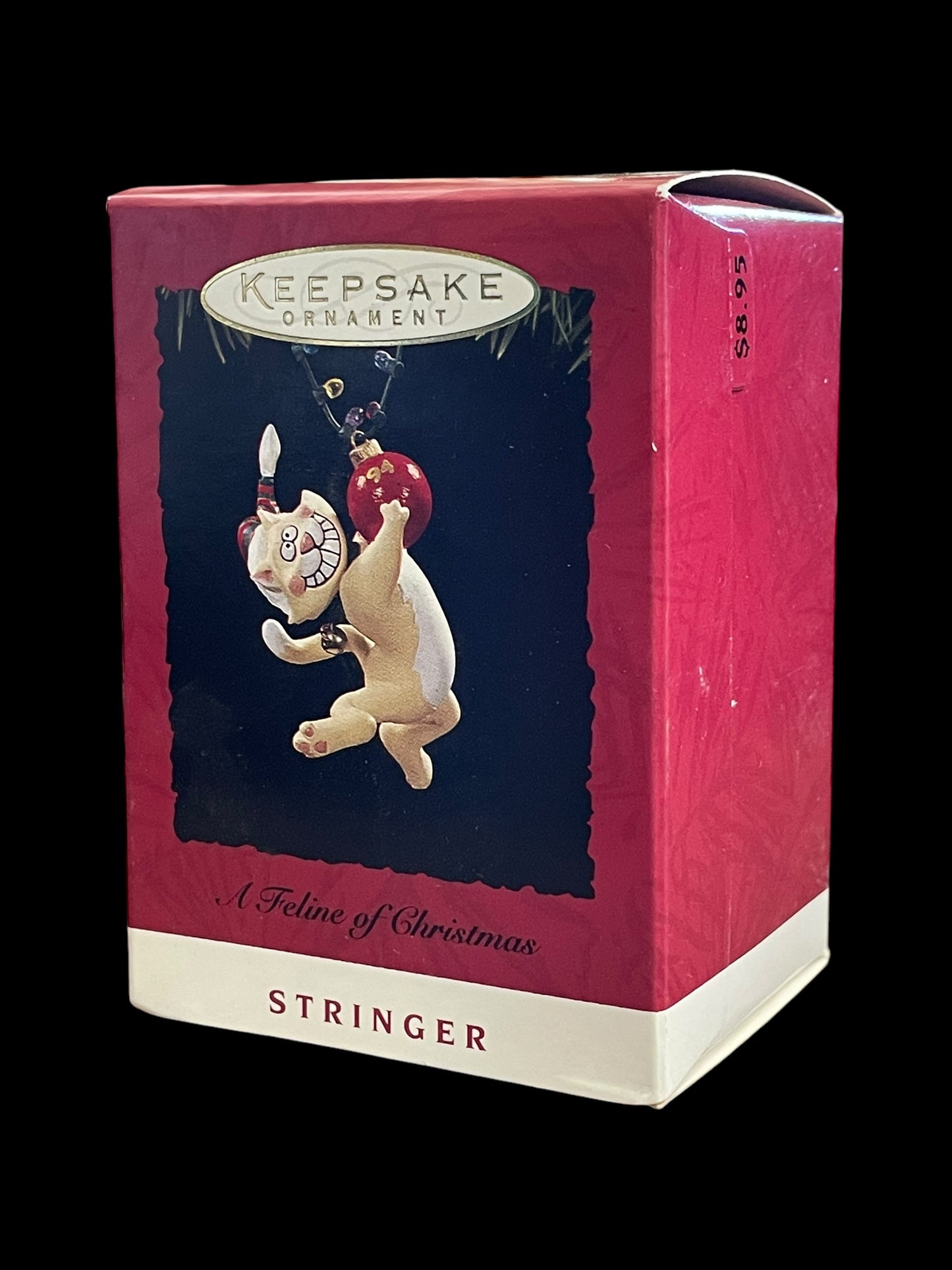 1994 Hallmark Keepsake Ornament A Feline of Christmas Stringer