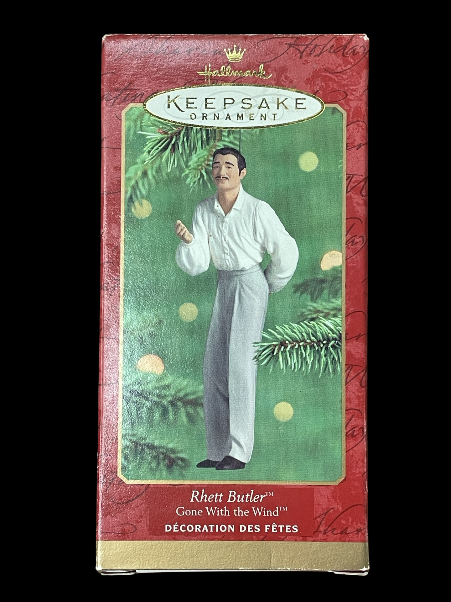 2000 Hallmark Keepsake Ornament Rhett Butler, Gone With the Wind