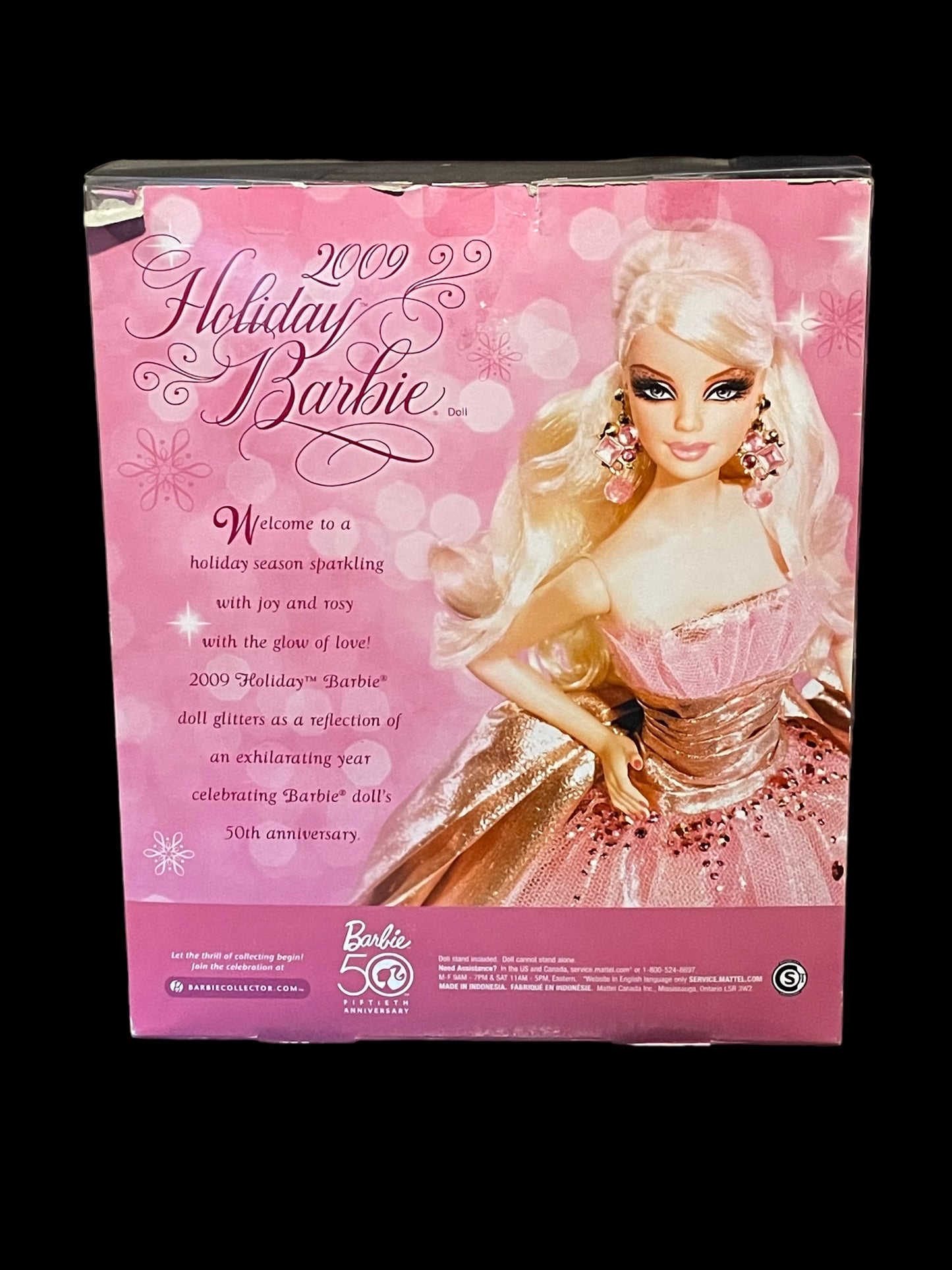 2009 Mattel Holiday Barbie Doll N6556