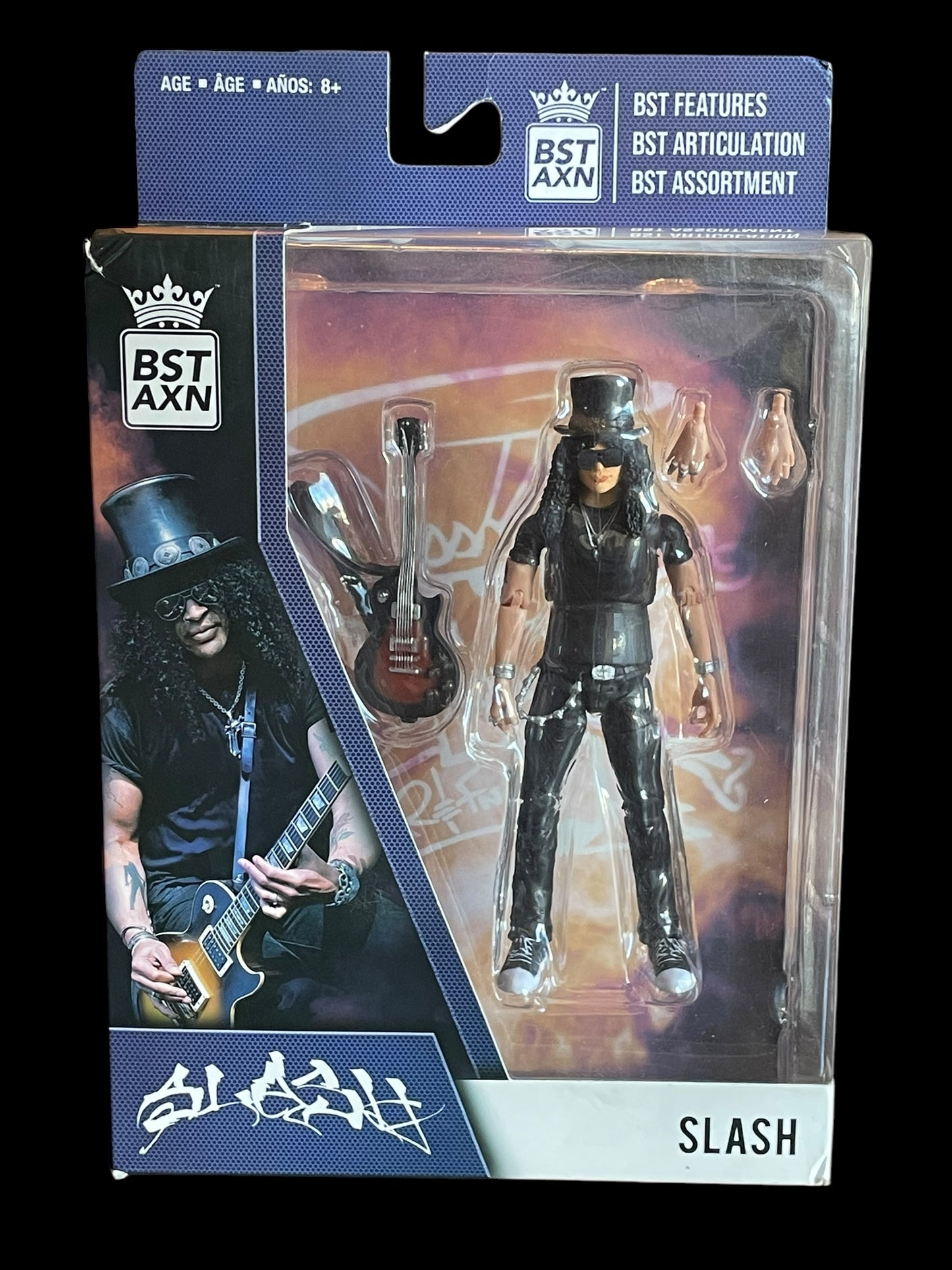 2020 BST AXN Gun-n-Roses Slash 5" Action Figure New