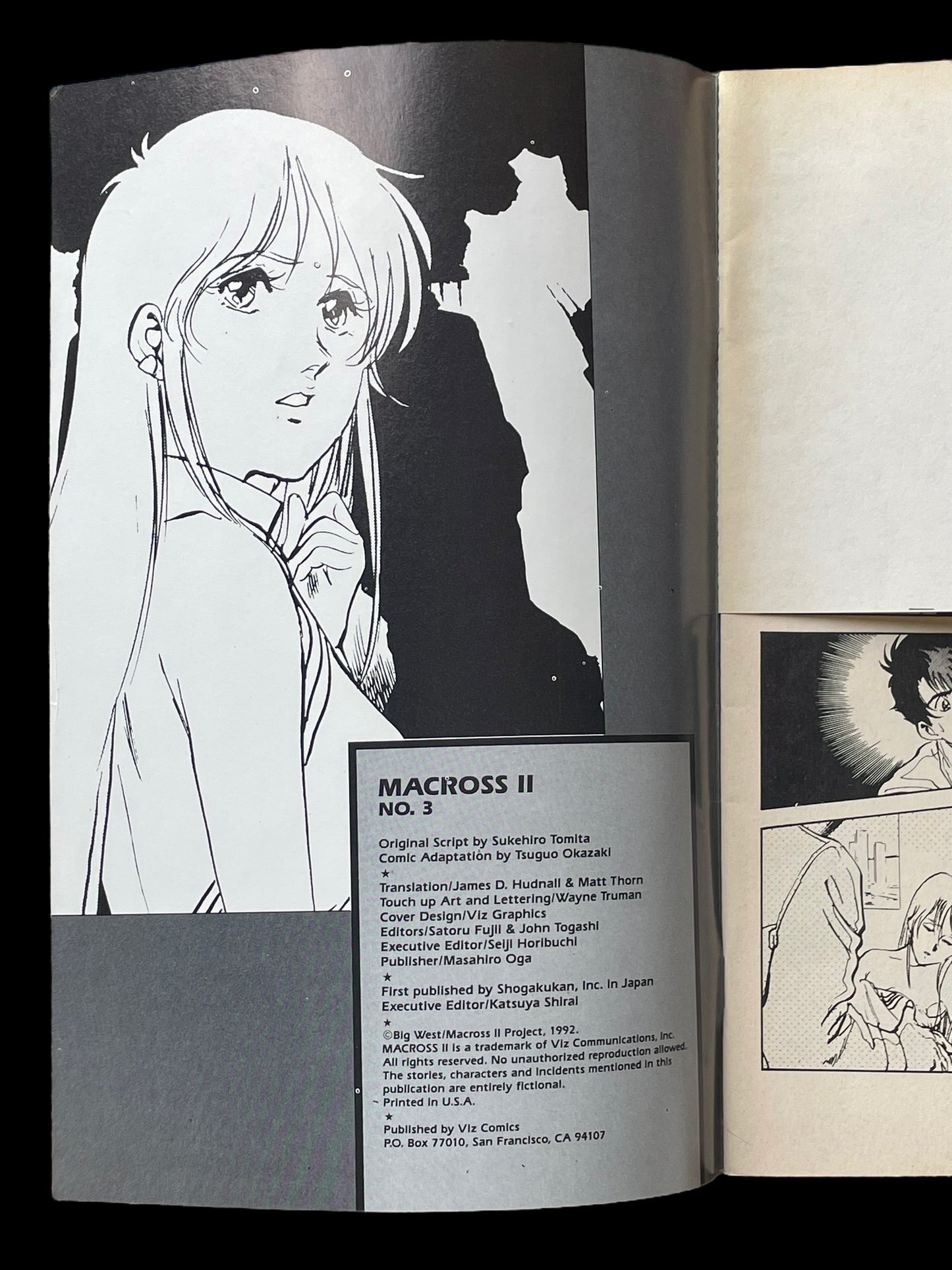 Macross II #3 Viz Select Comics Book