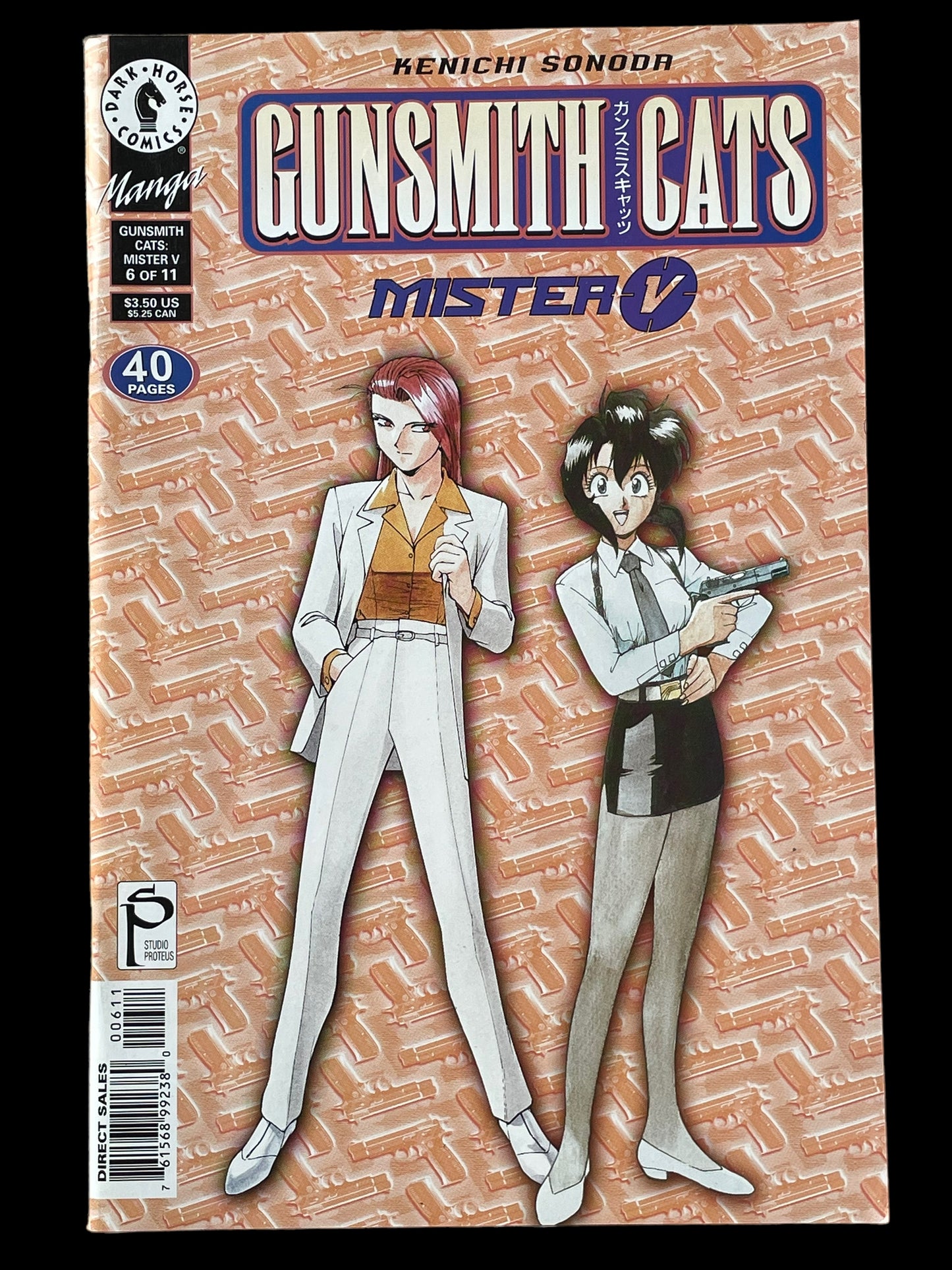 Gunsmith Cats: Mister V Complete Set of 1 to 11 Dark Horse Comics Books