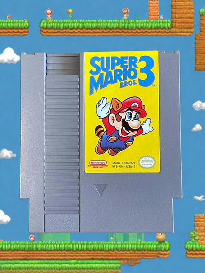 1985 Authentic Super Mario Bros 3 Nintendo Entertainment System NES Cartridge