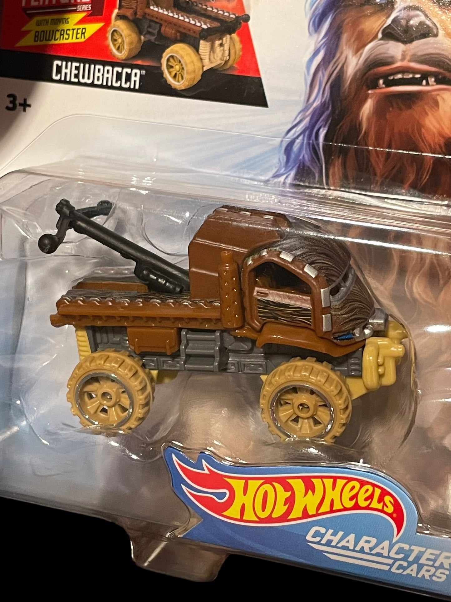 2019 Hot Wheels Star Wars Character Cars Action Figure Series Chewbacca