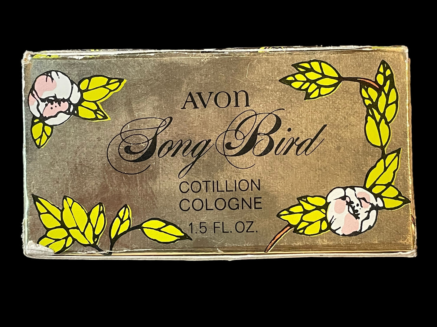 Avon Song Bird Cotillion Cologne 1.5oz Empty Bottle